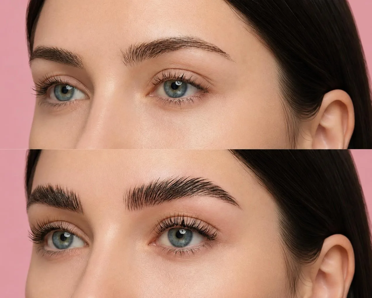 Brow & Lashlifting Vorher-Nachher Vergleich im Studio Beautéboom